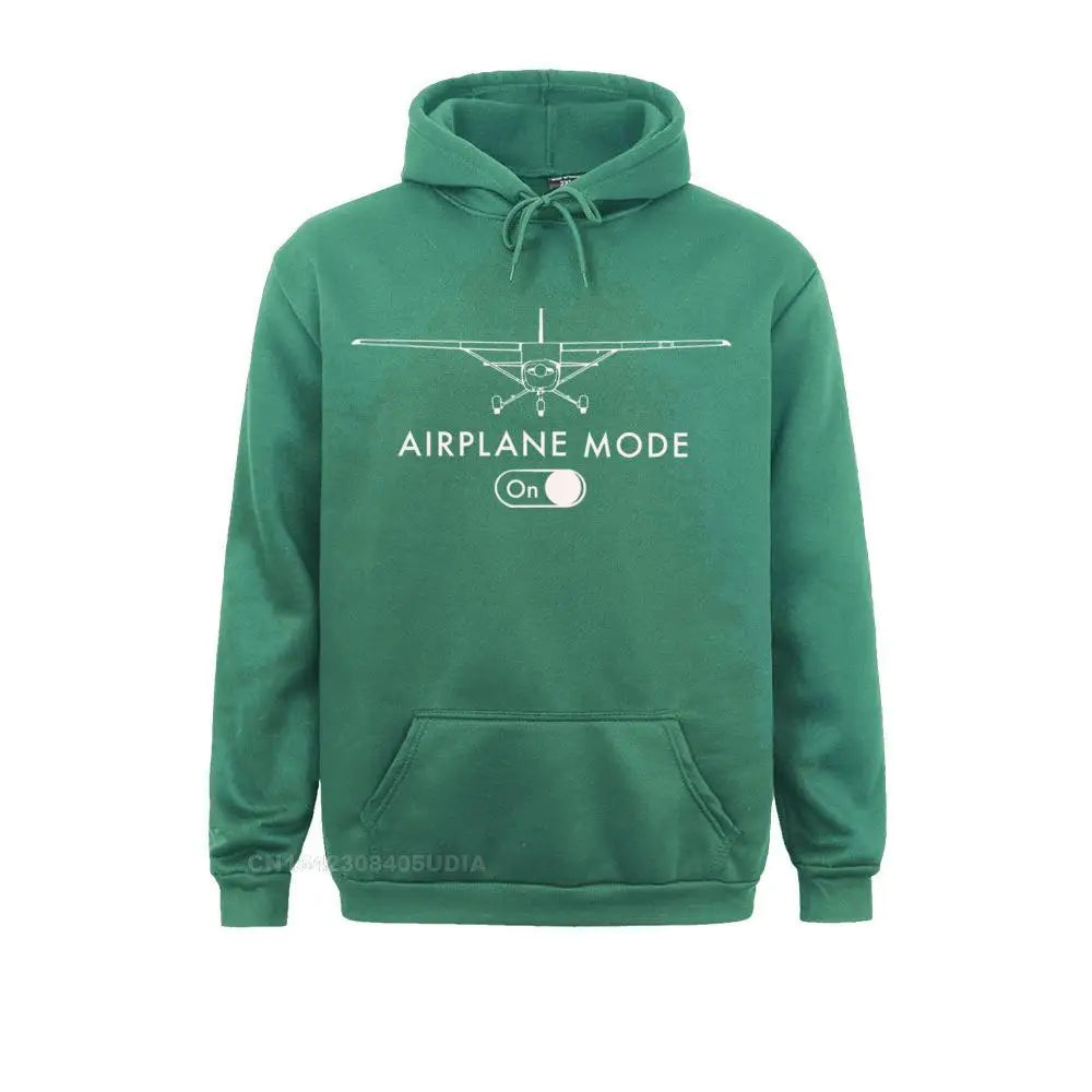 Hoodie Pilot C172 Flying Gift Airplane Mode