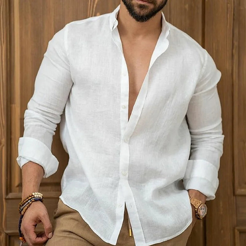 Linen Shirt Beachwear