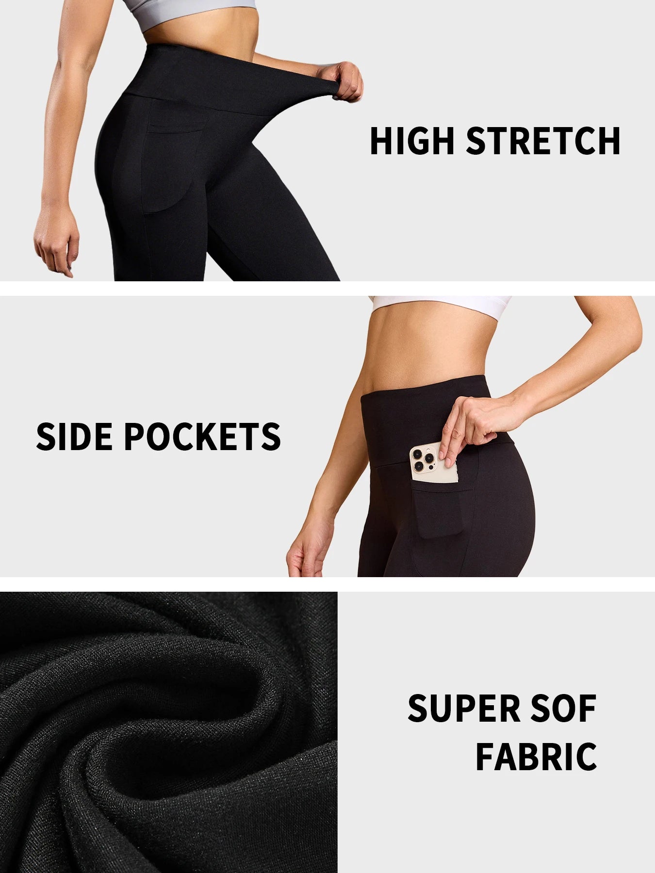 Running,Yoga, Athletic Push Up Gym Leggings