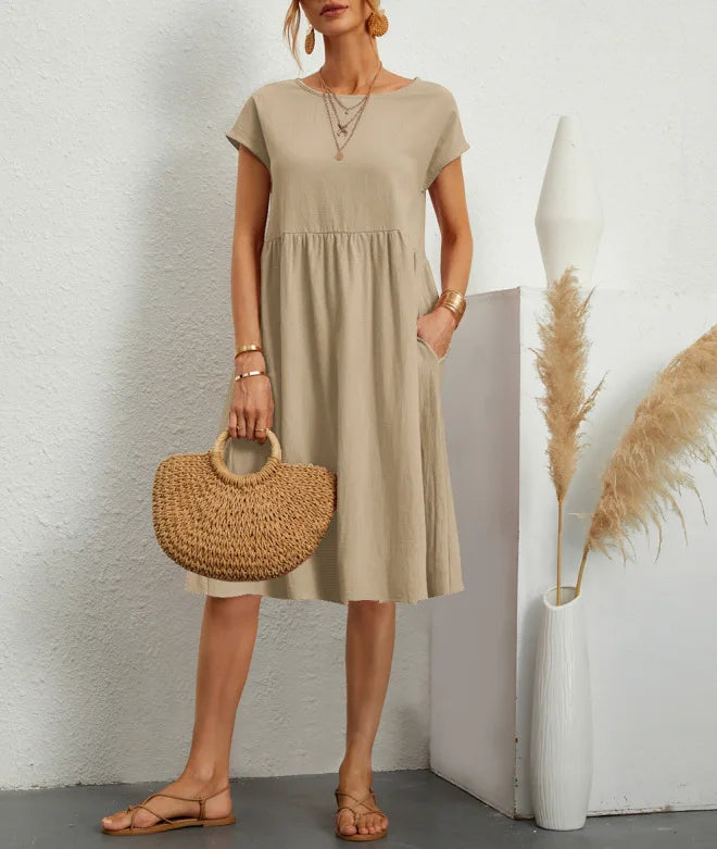 Cotton Linen Dress