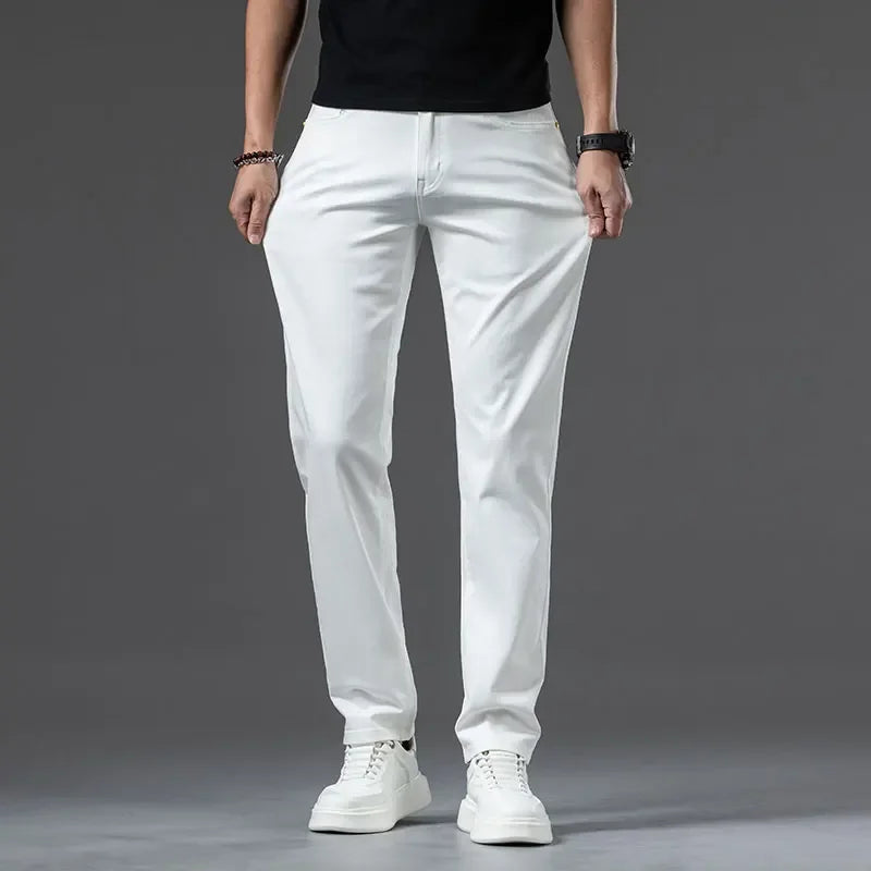 Straight Denim Cotton Stretch