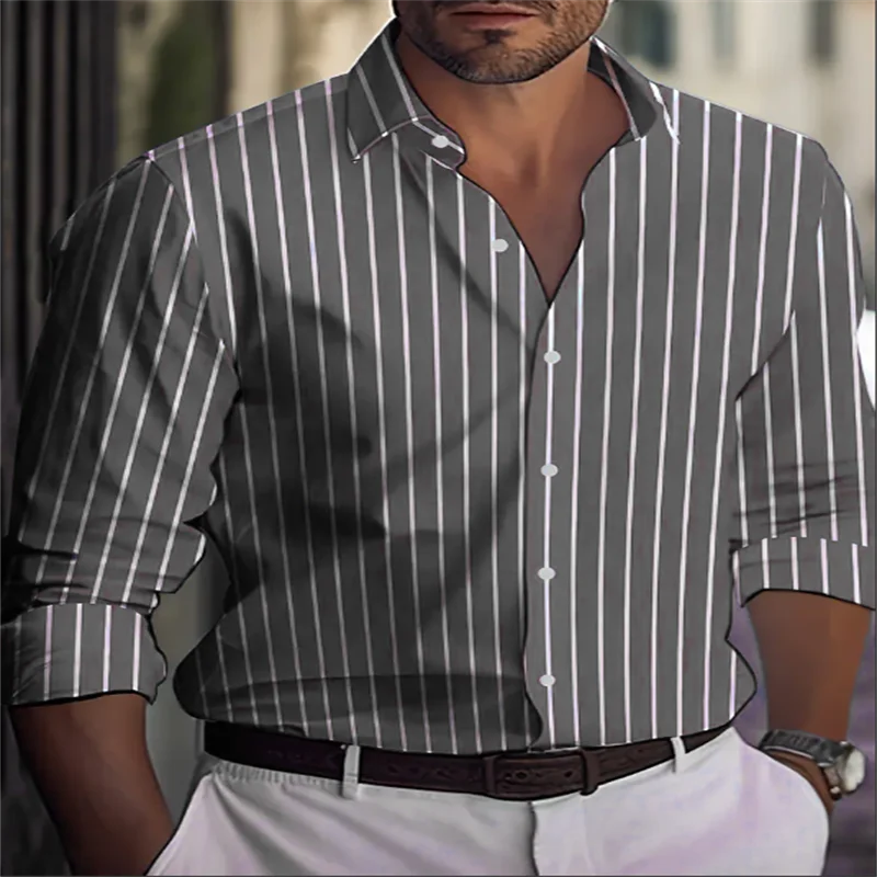 Striped Loose Shirt