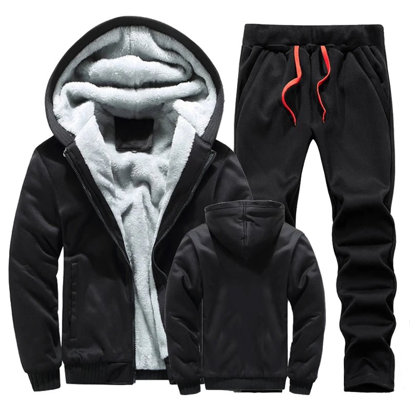 Coat+Pants  Fleece Outwear Hoody