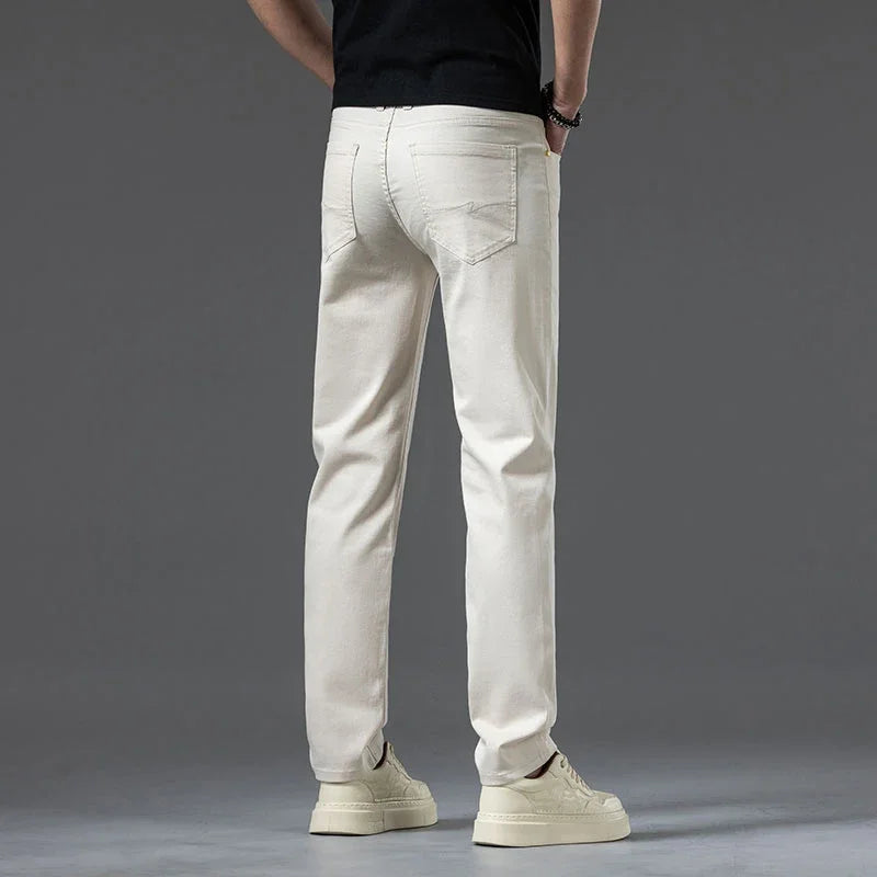 Straight Denim Cotton Stretch