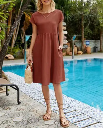 Cotton Linen Dress