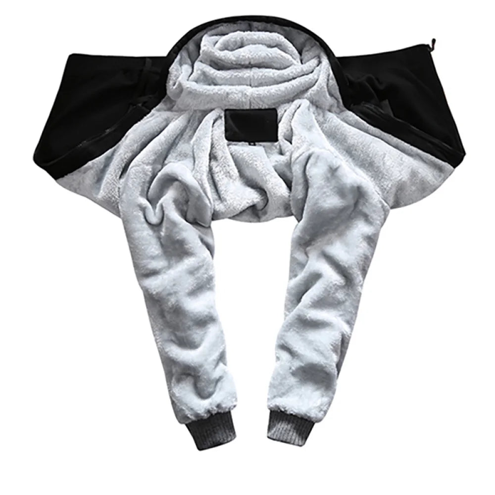 Coat+Pants  Fleece Outwear Hoody