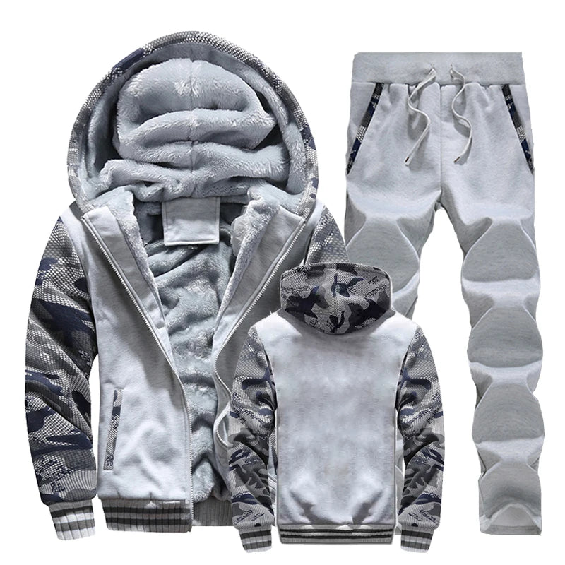 Coat+Pants  Fleece Outwear Hoody
