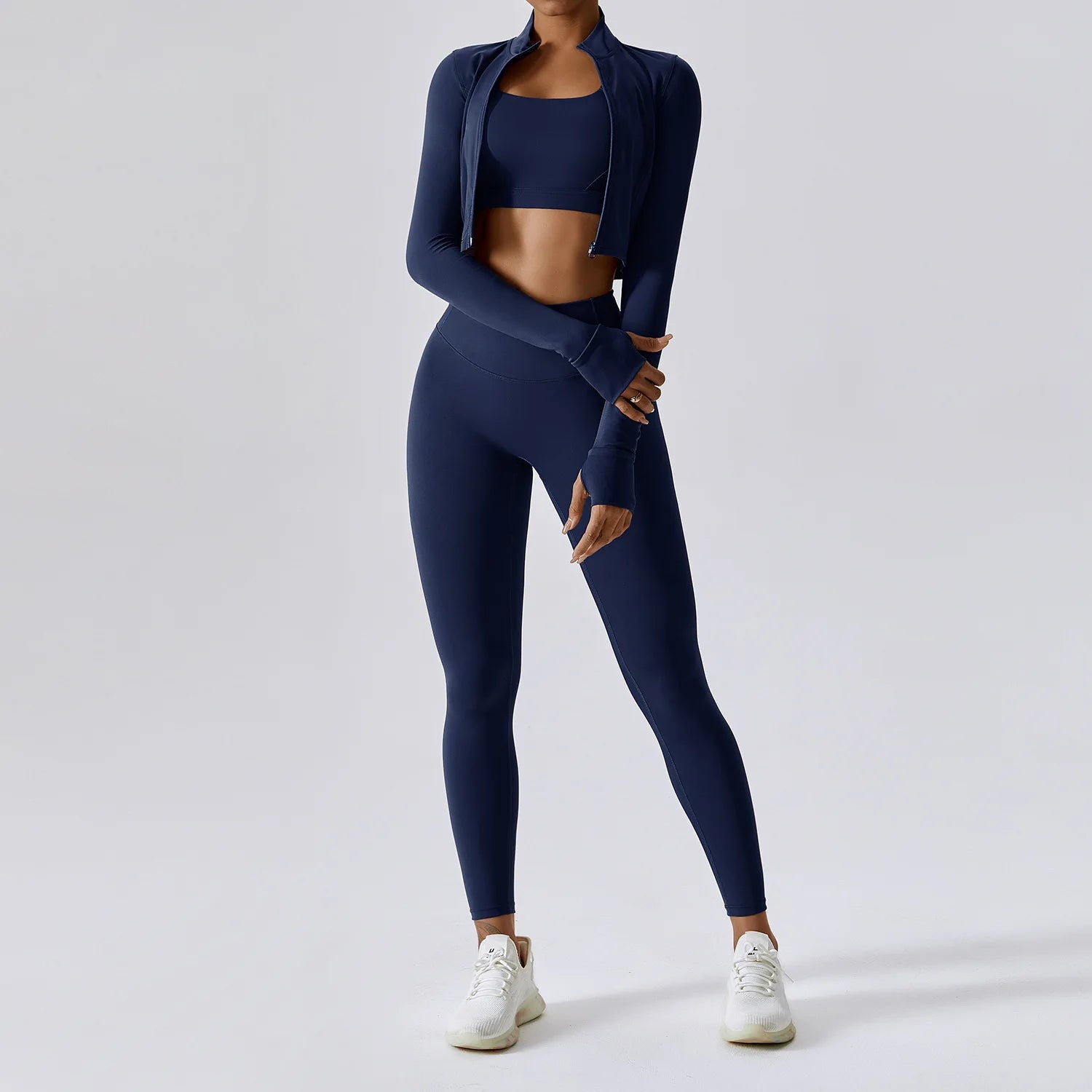 3PCS Yoga Set Women Workout Sets