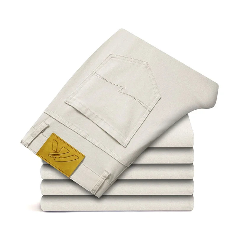 Straight Denim Cotton Stretch