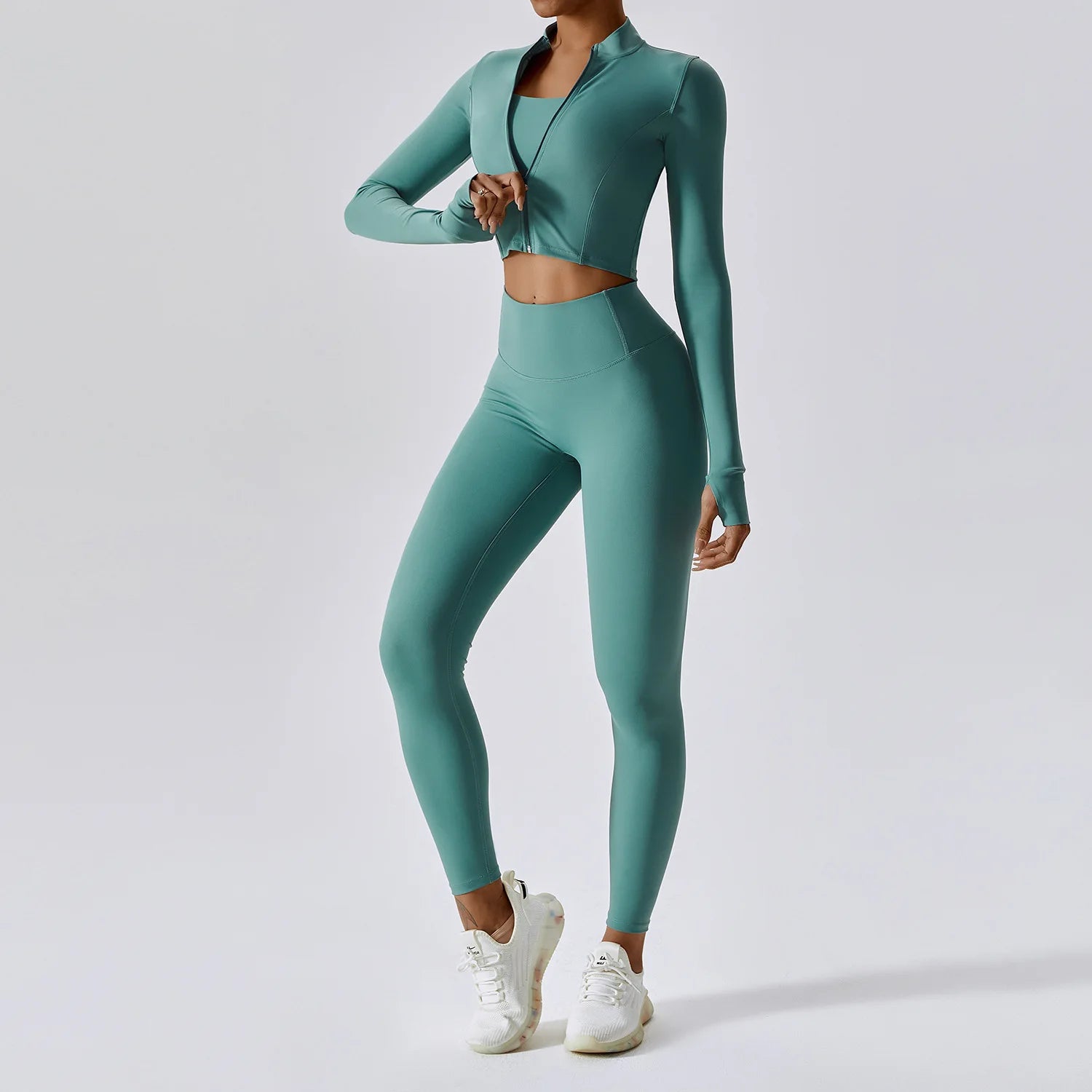 3PCS Yoga Set Women Workout Sets