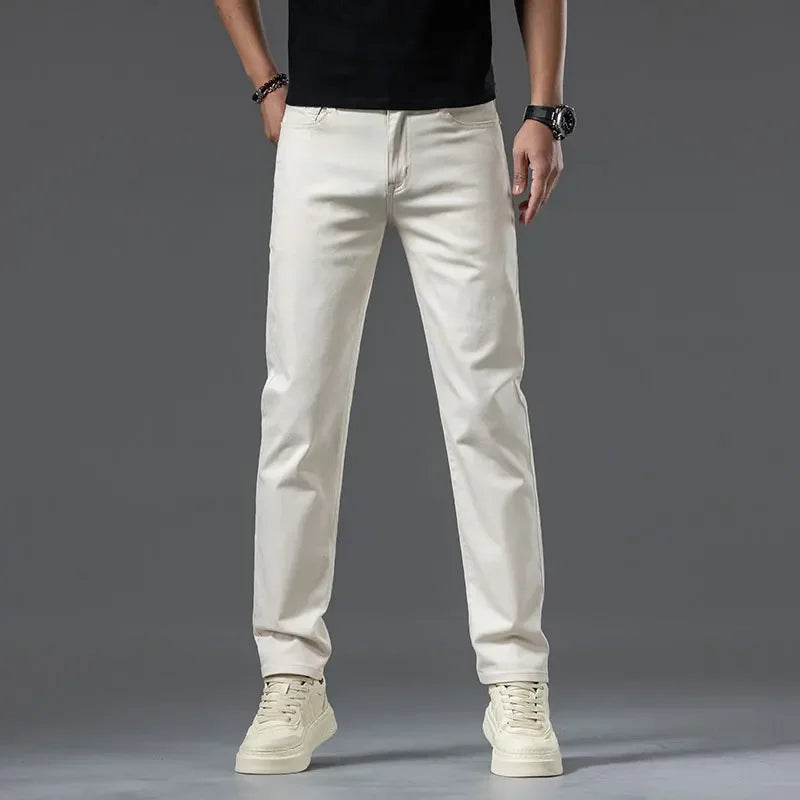 Straight Denim Cotton Stretch