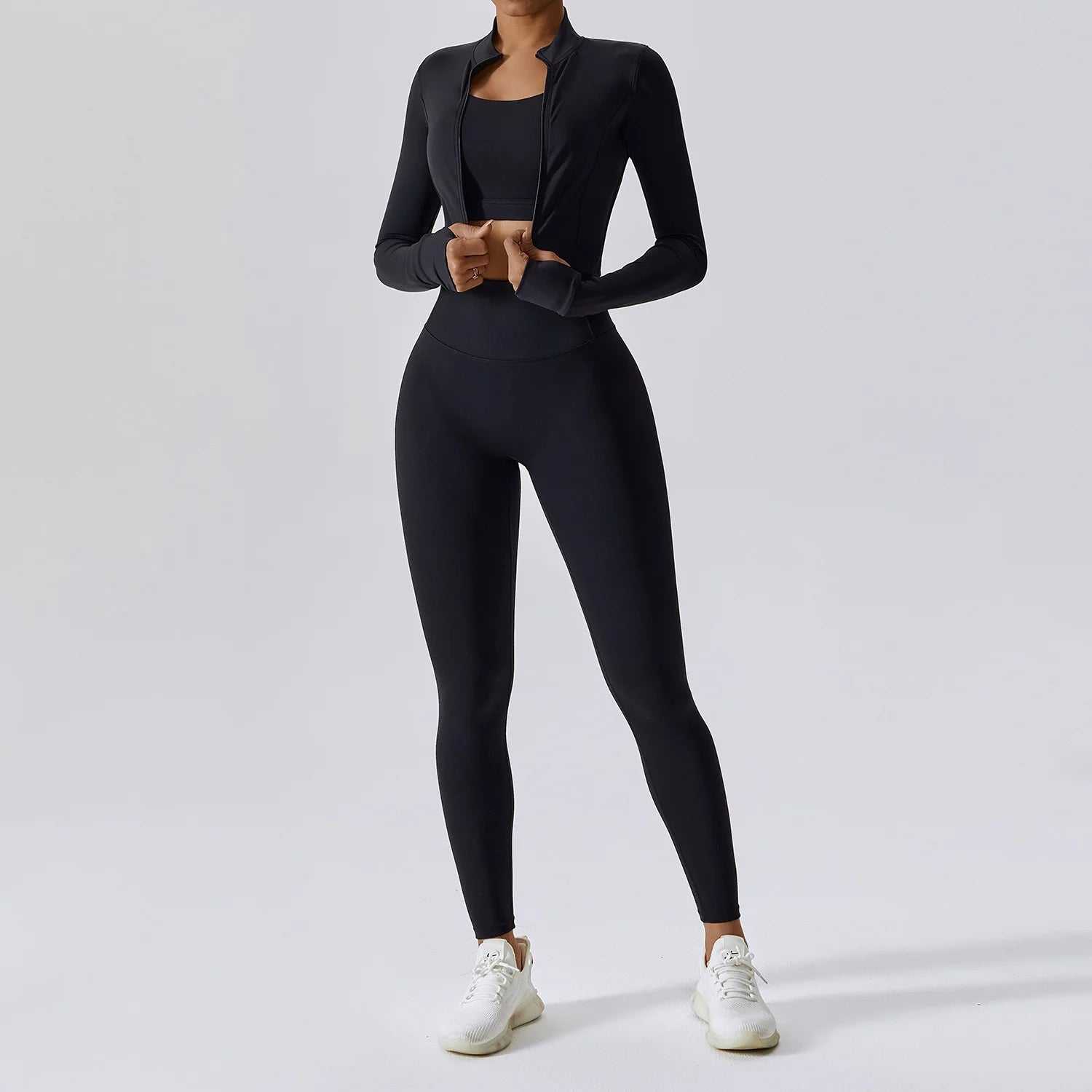 3PCS Yoga Set Women Workout Sets
