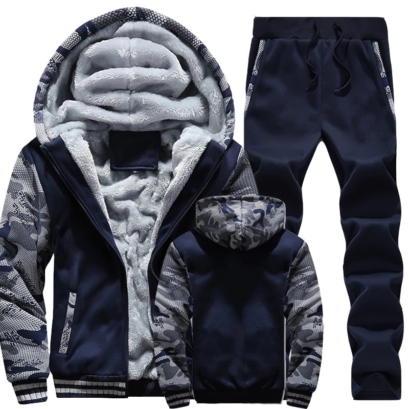 Coat+Pants  Fleece Outwear Hoody