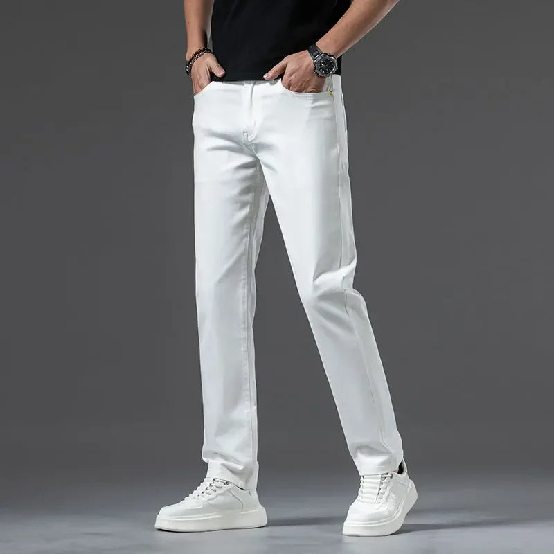 Straight Denim Cotton Stretch