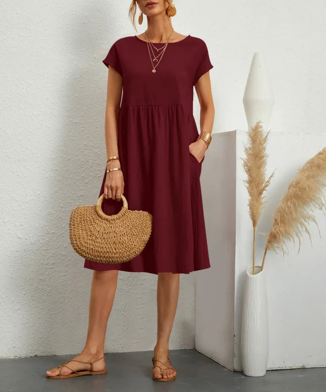 Cotton Linen Dress