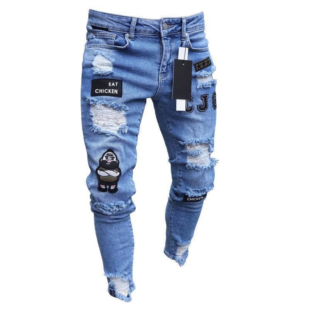 Skinny Ripped Jeans