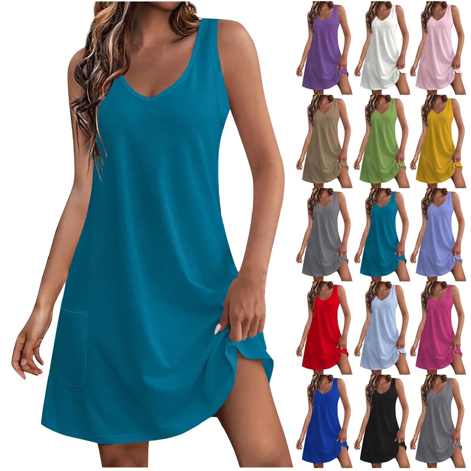 Vest Dress Cotton
