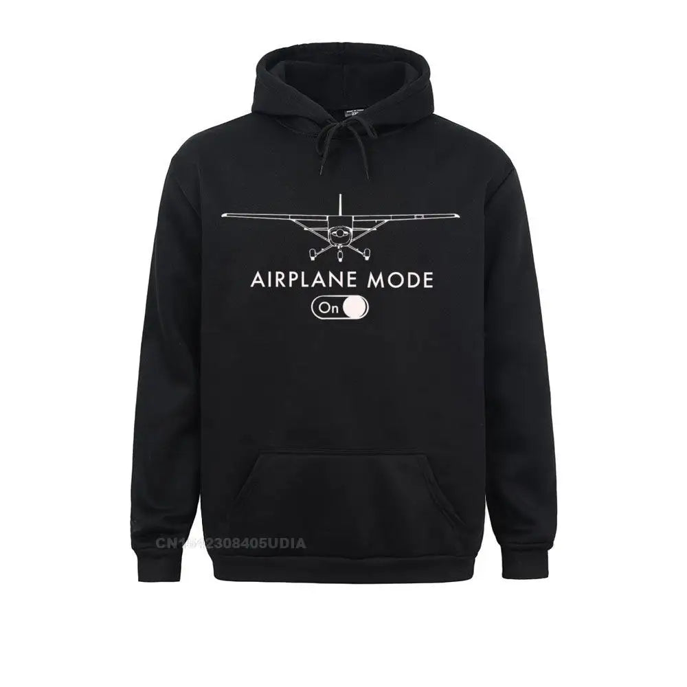 Hoodie Pilot C172 Flying Gift Airplane Mode