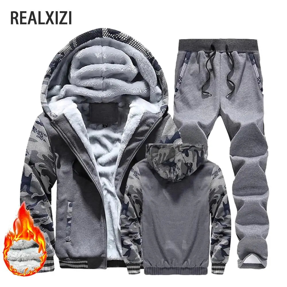 Coat+Pants  Fleece Outwear Hoody