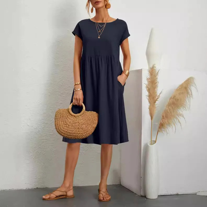 Cotton Linen Dress