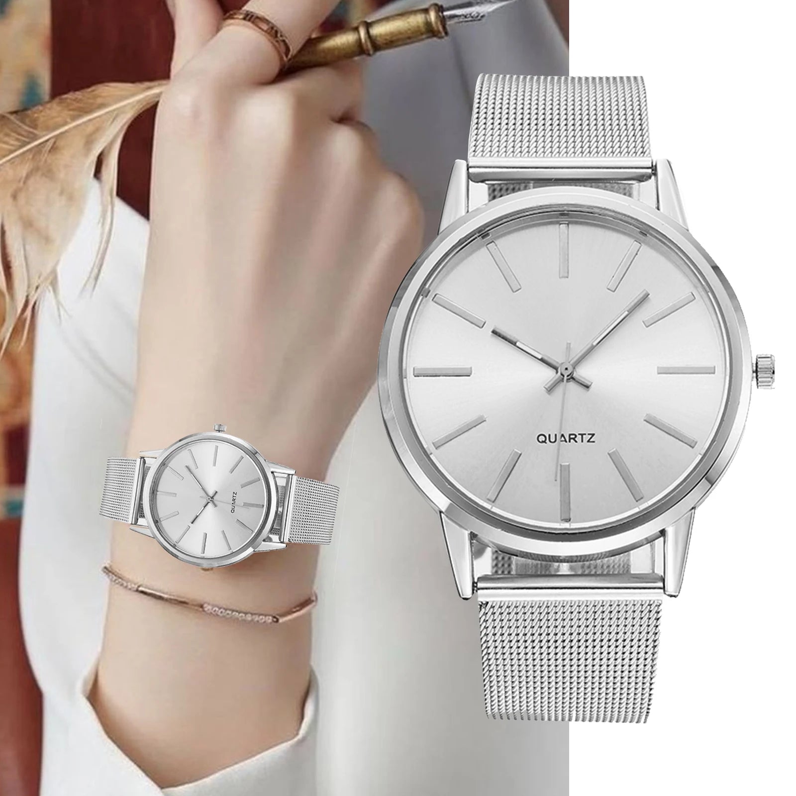 Stylish Silver Minimalist