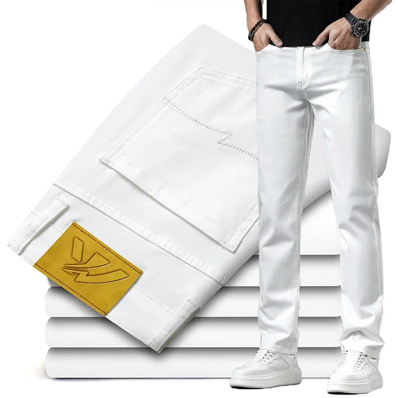 Straight Denim Cotton Stretch