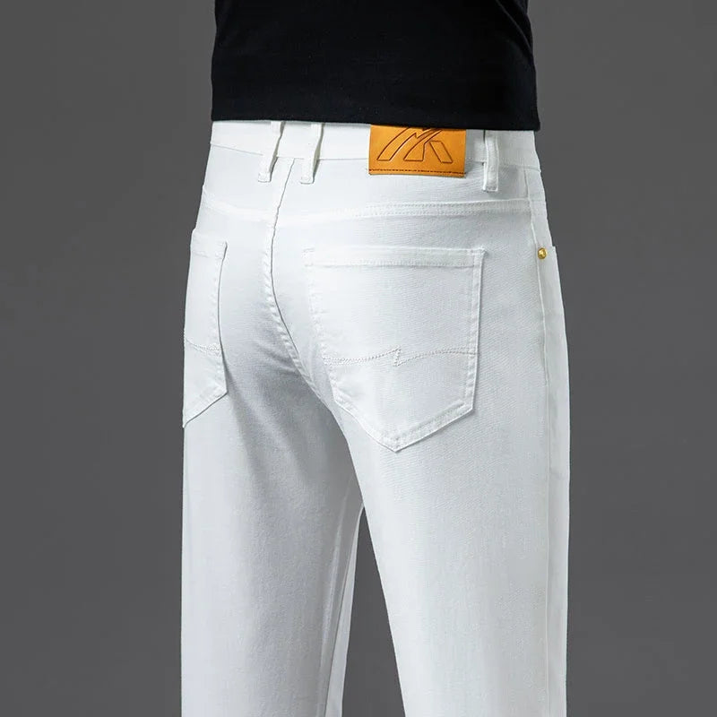 Straight Denim Cotton Stretch