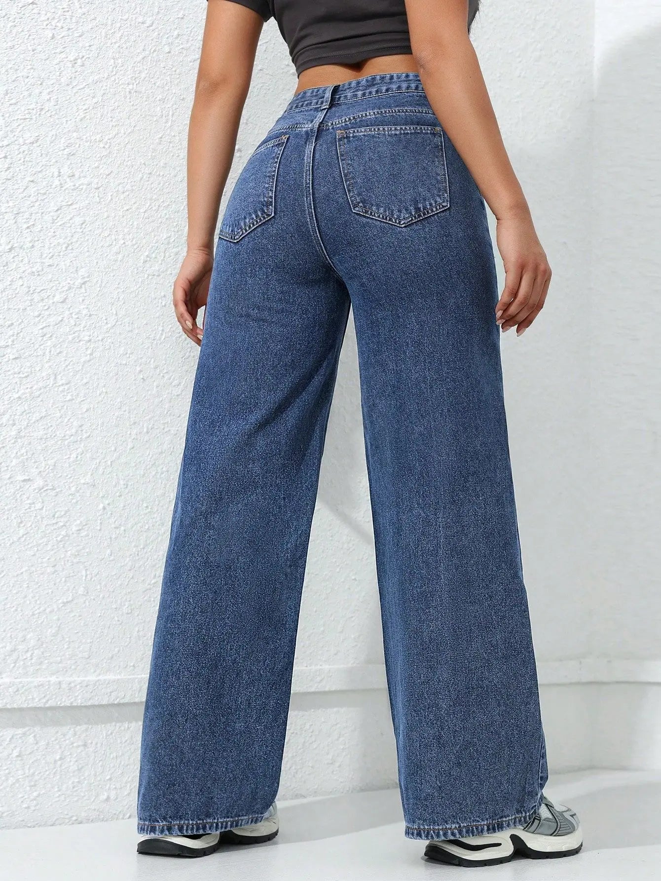 Retro Loose Wide Leg Jeans