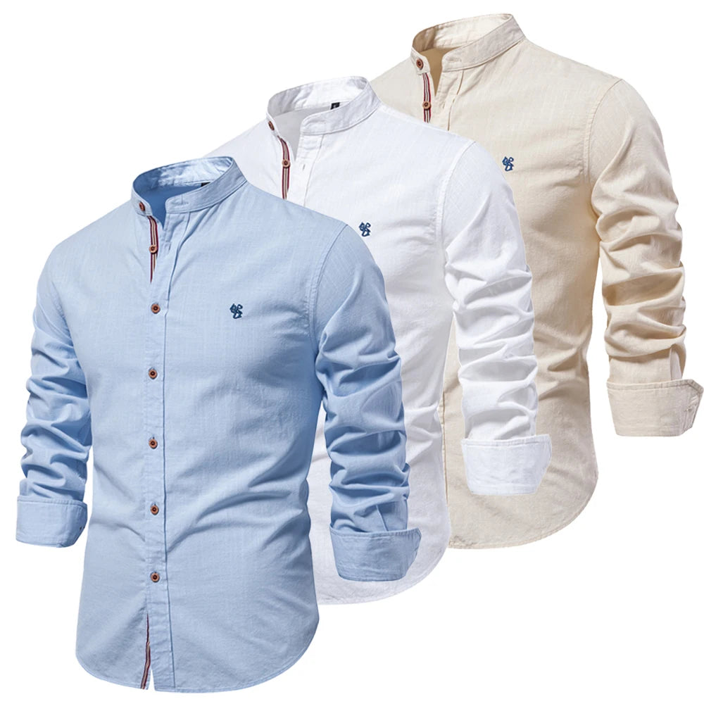 100% Cotton Linen Shirt