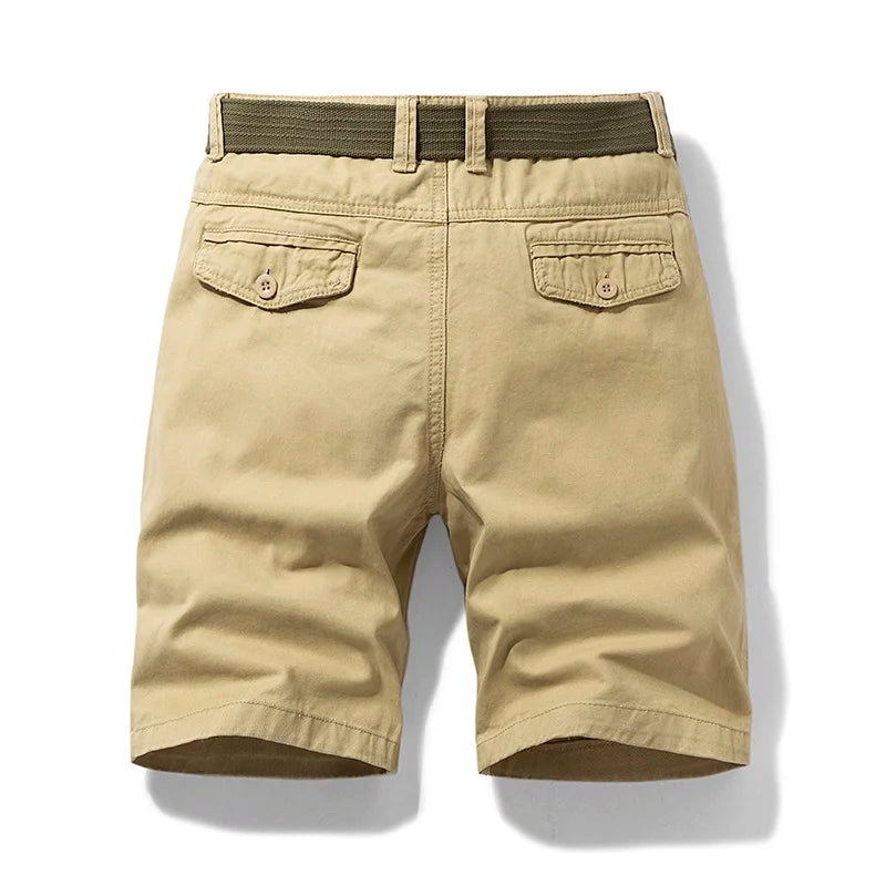 Pure cotton workwear shorts